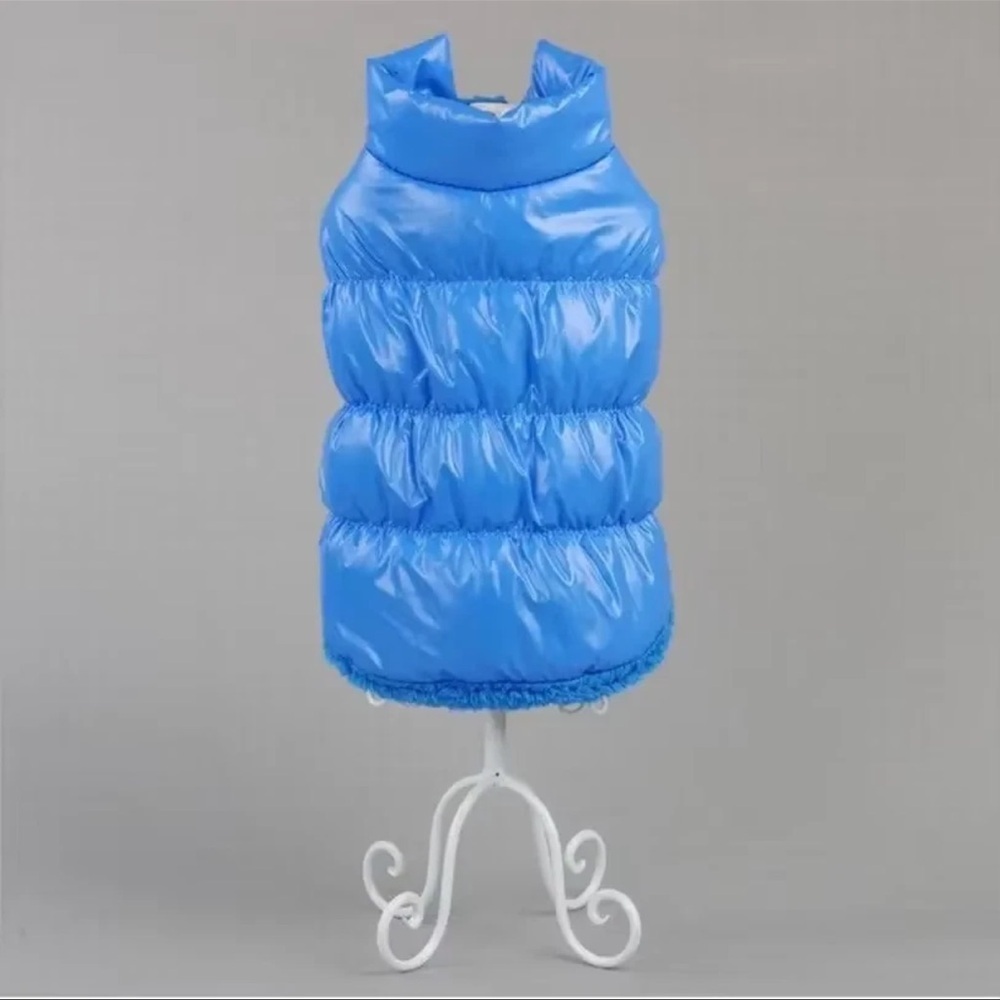 Bleu XXL Dog Jacket | Warm Winter Coat | Adjustable Pet Vest | New
